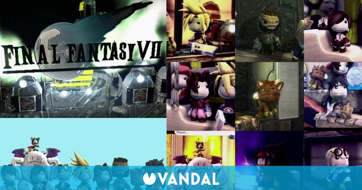 Un fan recrea Final Fantasy 7 en LittleBigPlanet 2 y tiene una petición para Square-Enix