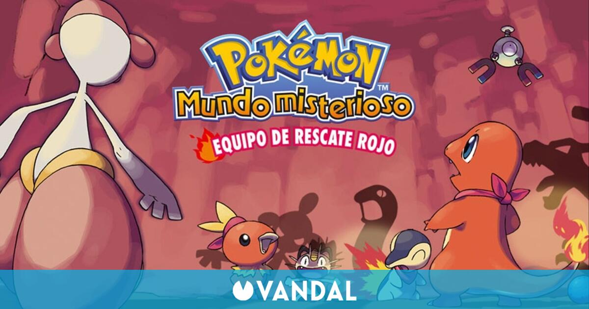 Nintendo anuncia por sorpresa la llegada del querido Pokémon Mundo Misterioso: Equipo de Rescate Rojo a Switch