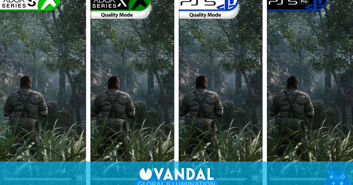 ¿Dónde se ve mejor? Comparan los gráficos de Metal Gear Solid Delta y recomiendan la de PS5 antes que PS5 Pro