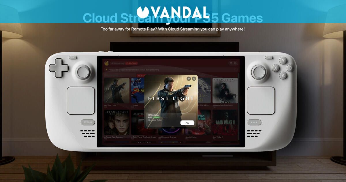 Podrás usar la nube de PS Plus en Steam Deck gracias a esta aplicación, pero ojo: habrá que pagar para jugar a 4K