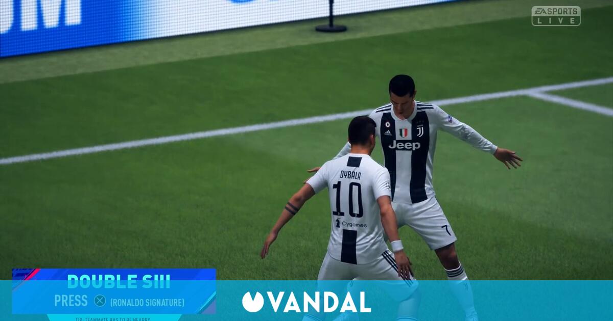 FIFA 19 celebraciones de goles