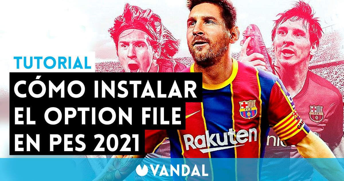 EFootball PES 2021: ¿Cómo Instalar Un Option File En PS4? - TUTORIAL ...