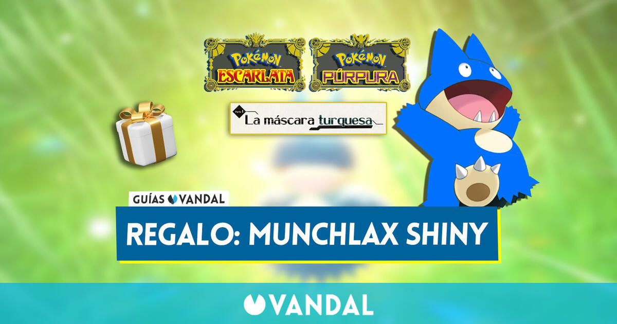 Get a shiny Munchlax as a gift in Pokémon The Turquoise Mask by beating this complex challenge
