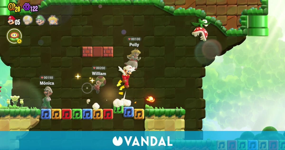 Multijugador en Super Mario Bros. Wonder: ¿Cómo jugar con amigos coop y  online?