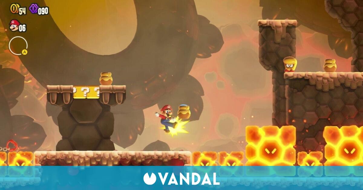 Un exhaustivo tráiler de Super Mario Bros. Wonder revela nuevos poderes y localizaciones