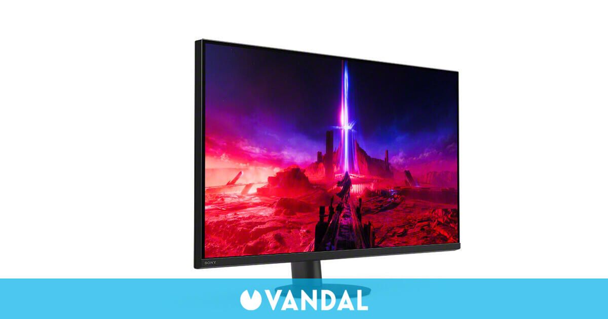 Sony anuncia sus nuevos monitores para jugar en PC y PS5 con opciones 4K o 1440p y unos rapidísimos 480 Hz