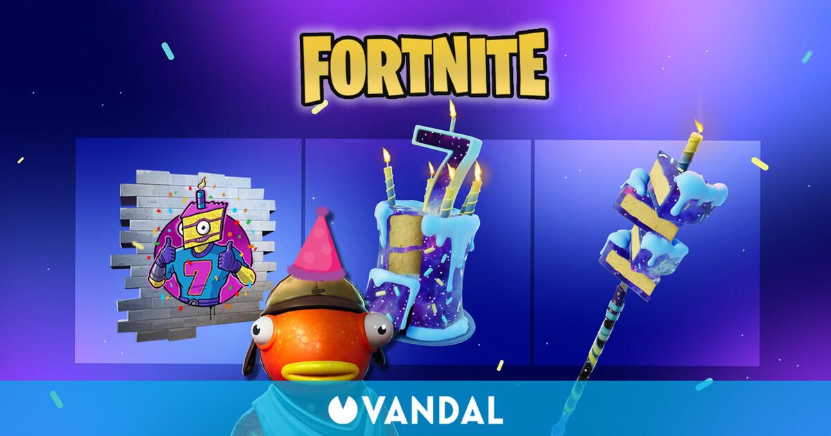 Fortnite Battle Royale cumple siete años y lo celebra con regalos para todos: ¿Cómo conseguirlos?