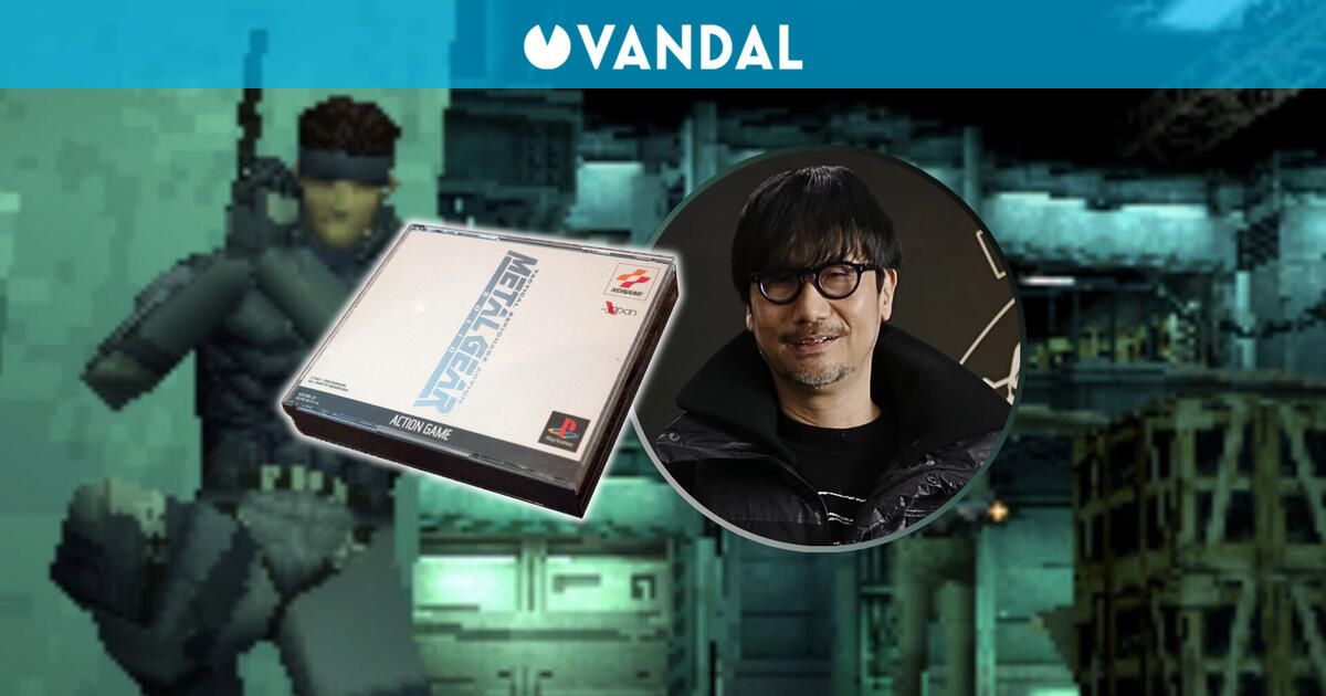 Kojima admite que lo hizo queriendo: la portada japonesa de Metal Gear Solid está 'mal' diseñada a propósito