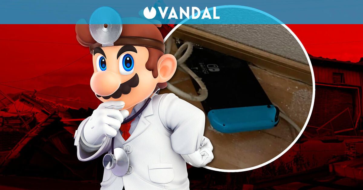 Post en Threads de la madre a la que Nintendo le reparó gratis una Switch dañada durante un terremoto.