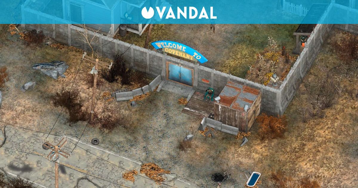 Convierten Fallout 4 y New Vegas al estilo RPG isométrico y parecen juegos de los años 90