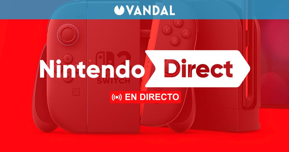 Sigue EN DIRECTO el Nintendo Direct de hoy: todos los anuncios y tráileres oficiales de nuevos juegos para Switch 2
