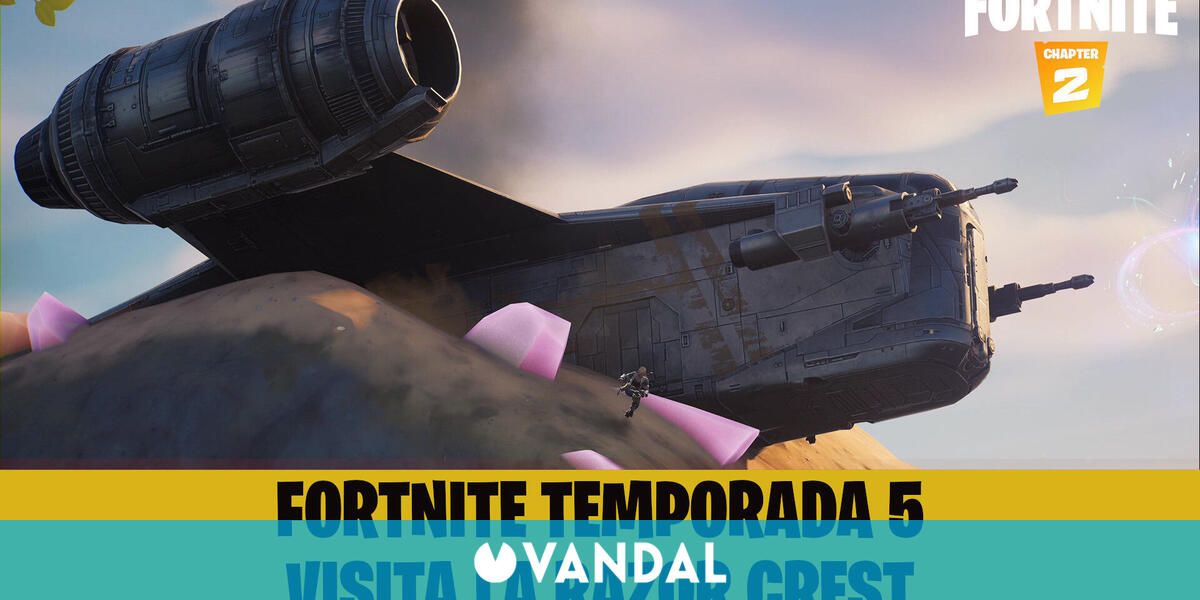 Fortnite ¿Dónde está la Razor Crest de El Mandaloriano