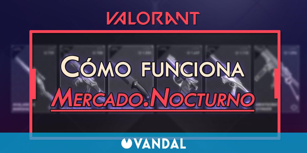 Mercado Nocturno de Valorant Cómo funciona y rebajas de skins