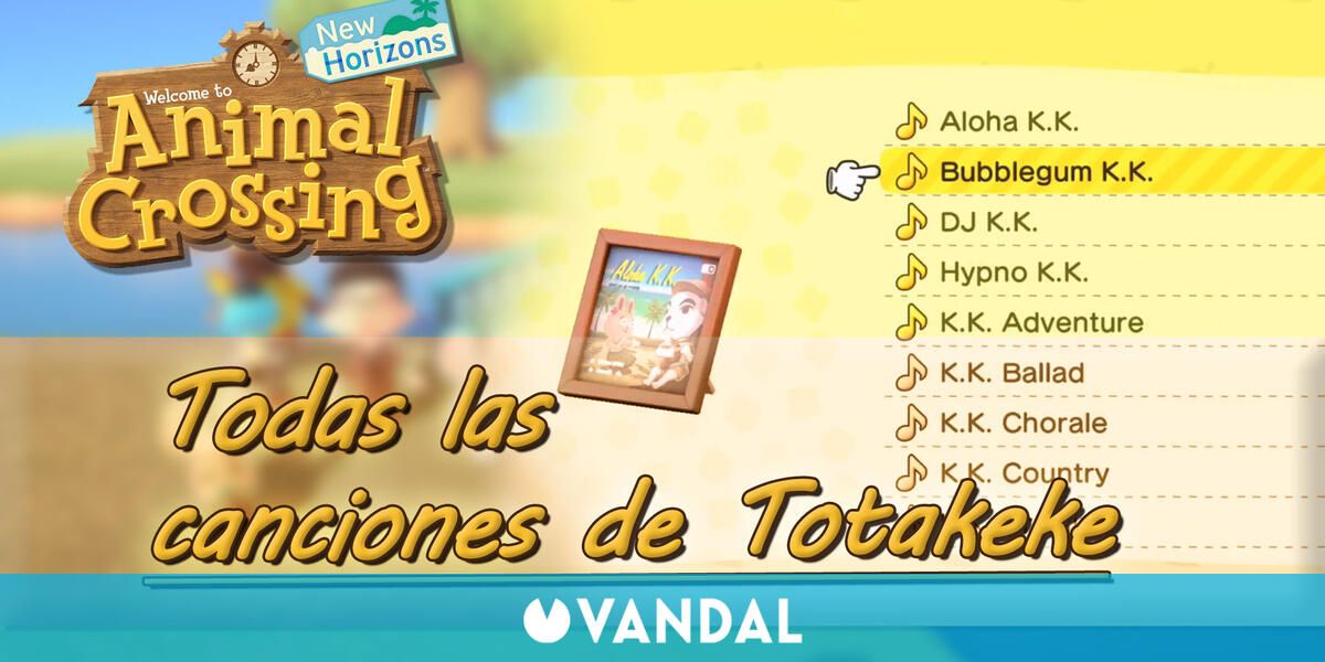 Desbloquear Todas Las Canciones De Totakeke En Animal Crossing New Horizons Slider, also known as totakeke, a character in animal crossing, a video game developed by nintendo. las canciones de totakeke