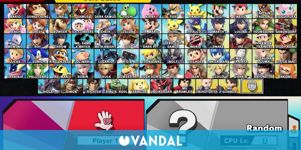 Super Smash Bros Ultimate Todos Los Personajes Y Cómo Desbloquearlos 7859