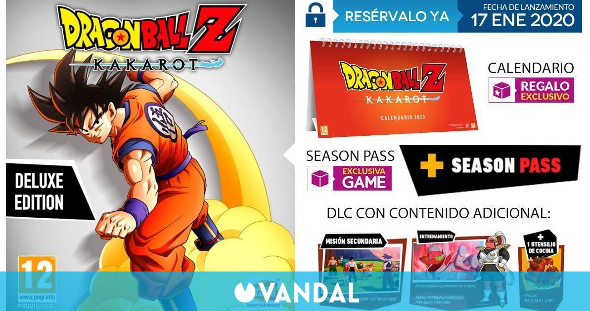 Game Detalla Sus Packs Y Productos Para Dar La Bienvenida A Dragon Ball Z Kakarot Vandal