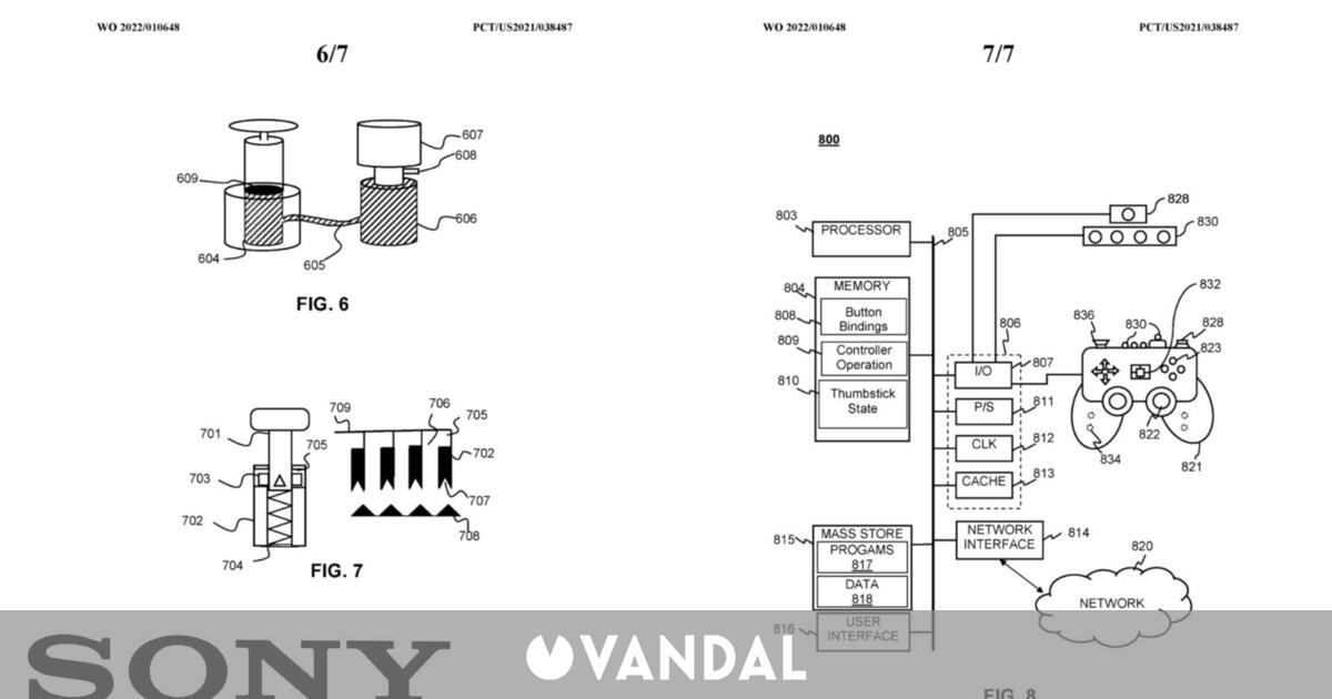 Sony registra una nueva patente de un mando que cuenta con protección para sus sticks