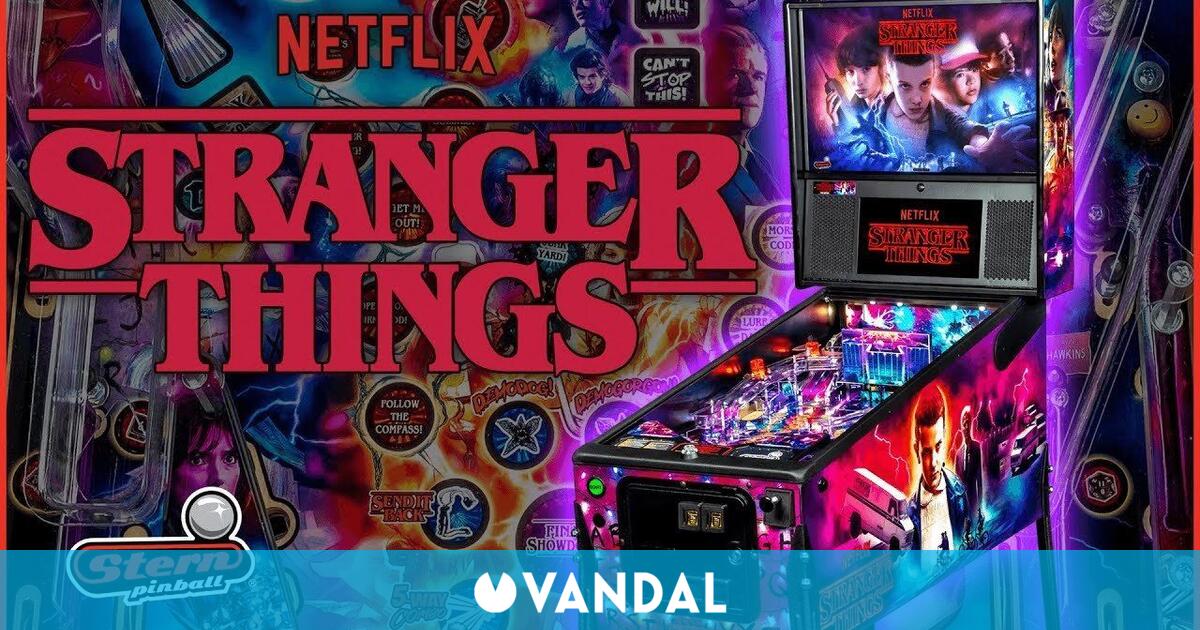 Stranger Things Así es la impresionante mesa de pinball basada en la