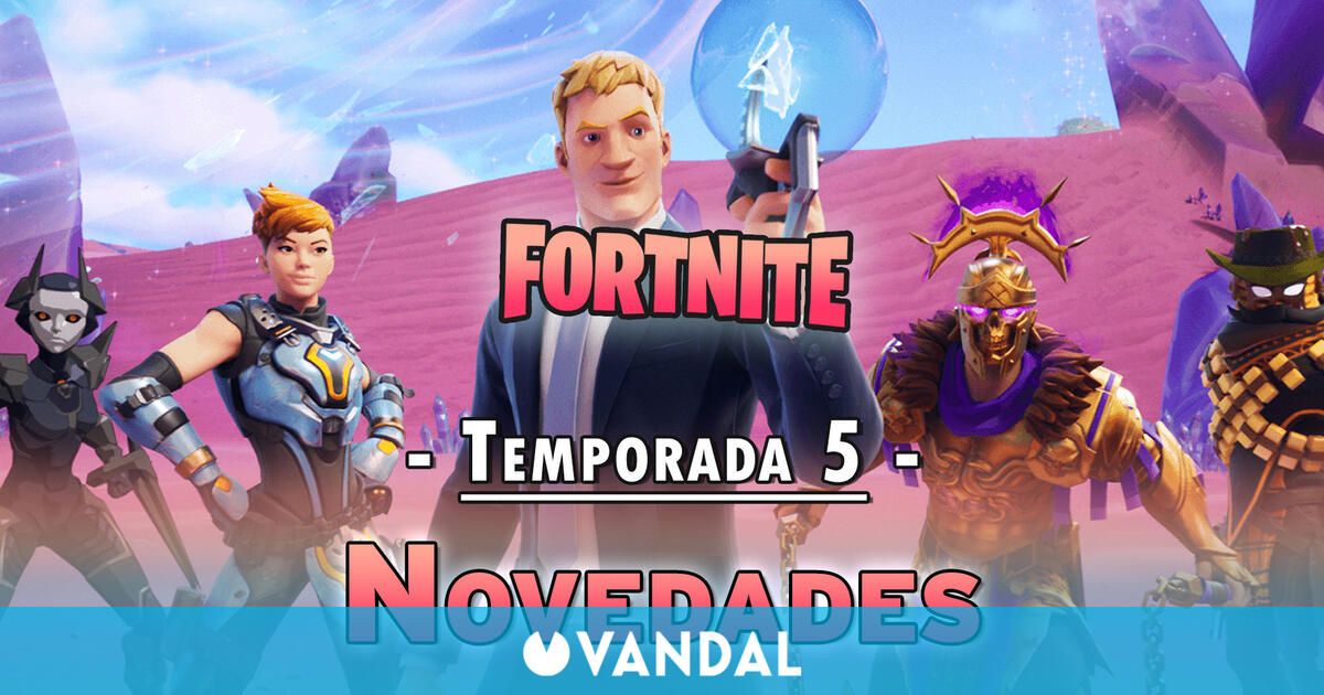 Fortnite Temporada 5 Todas las novedades, armas nuevas