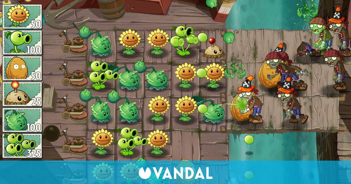 Ya Está Disponible Plantas Vs. Zombis 2 - Vandal