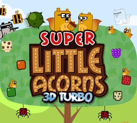 super little acorns 3d turbo game