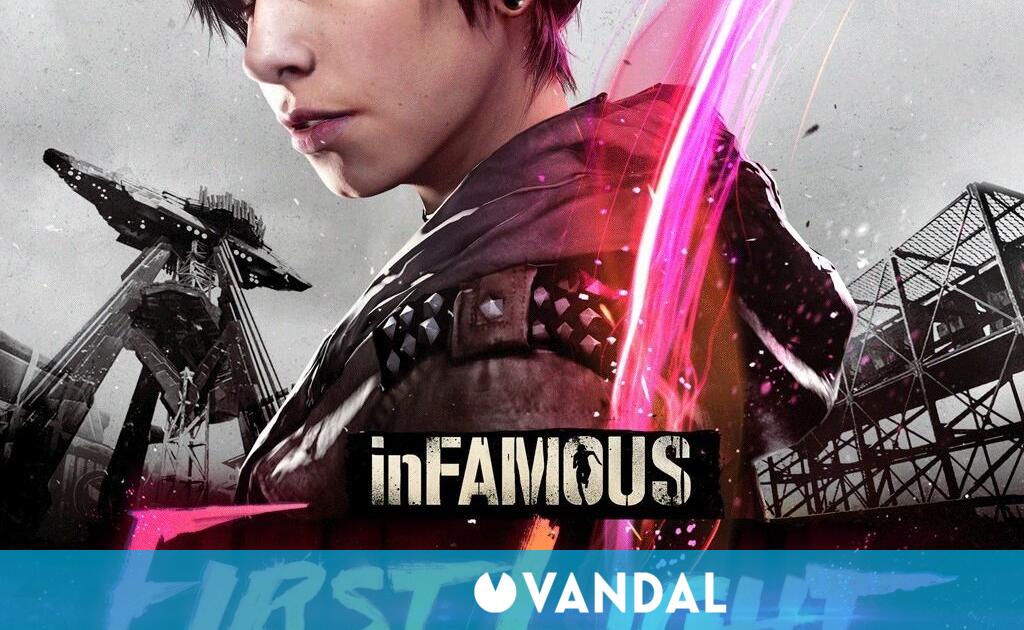 infamous first light ps4 cover