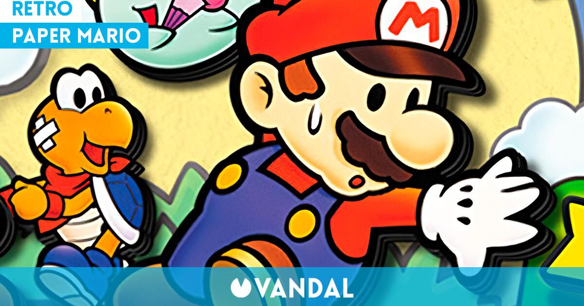 Paper Mario Nintendo 64 Retro Vandal 4722