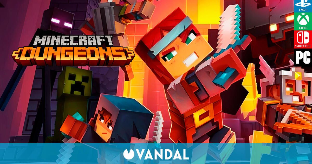 Análisis Minecraft Dungeons Un action RPG demasiado