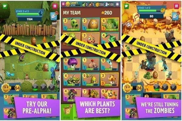 Plants vs. Zombies 3 aparece en la Google Play Store por