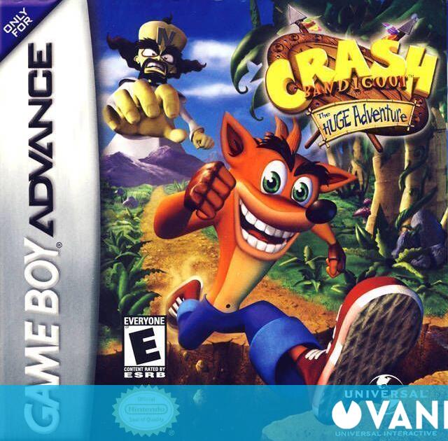 Crash Bandicoot XS Videojuego (Game Boy Advance) Vandal