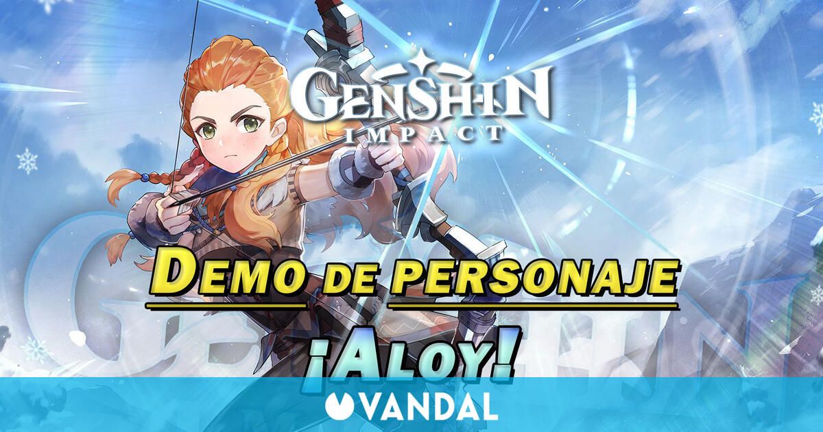 Na filmie pokazano Genshin Impact Aloy firmy Horizon Zero Dawn i jego zdolności