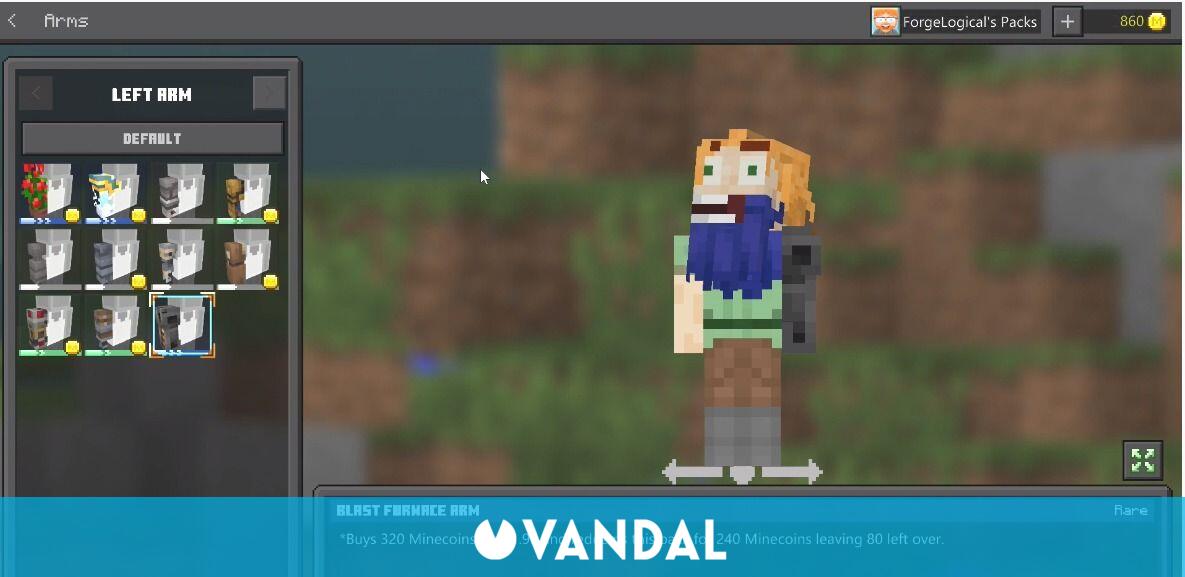 Minecraft Anade Un Editor De Personajes Integrado Vandal