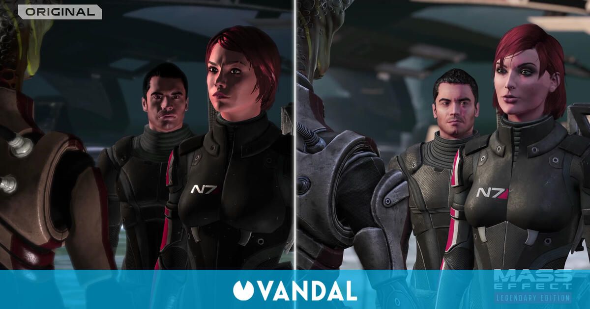 mass effect legendary edition comparison