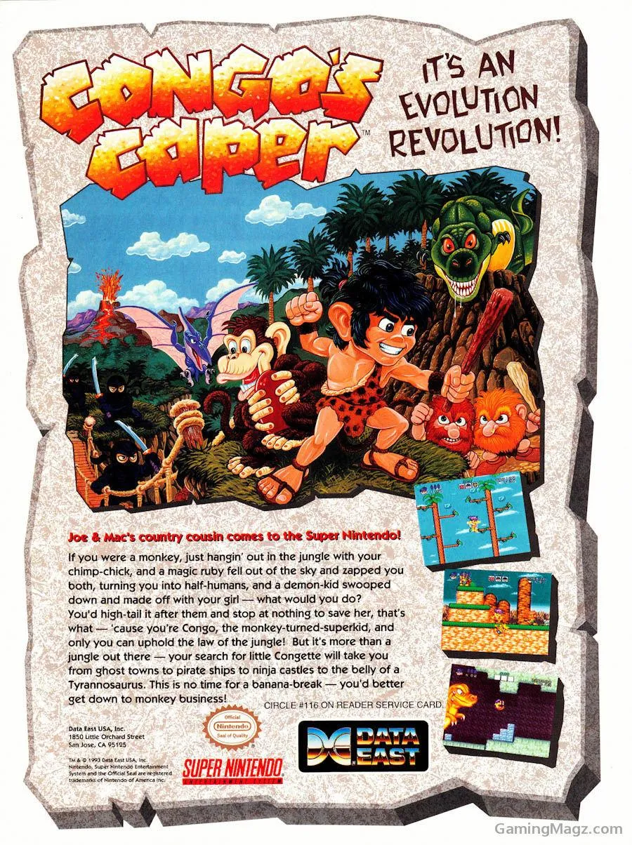 Congo's Caper-Super Nintendo-Parte 1 