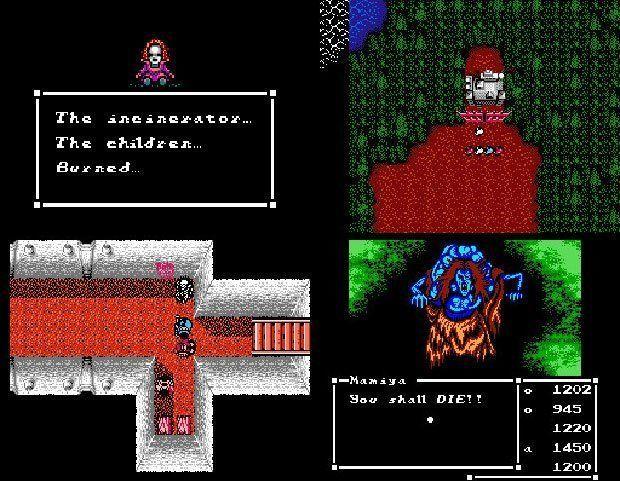 Varias im�genes del juego de NES que quer�an recuperar.