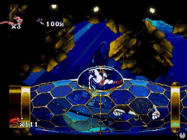 En 'Earthworm Jim' hasta hab�a infiltraci�n: si te ve�an los gatos culturistas estabas perdido.