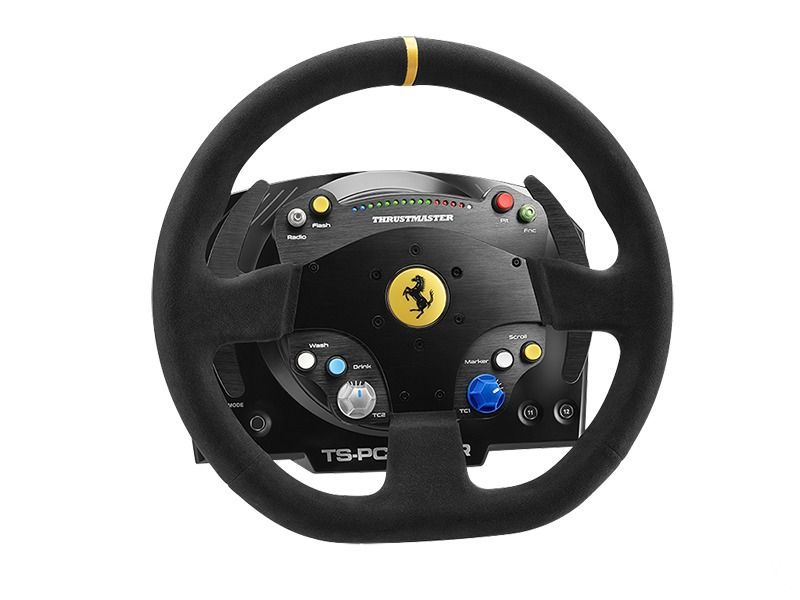 Thrustmaster anuncia un volante de lujo inspirado en el Ferrari 488 Challenge
