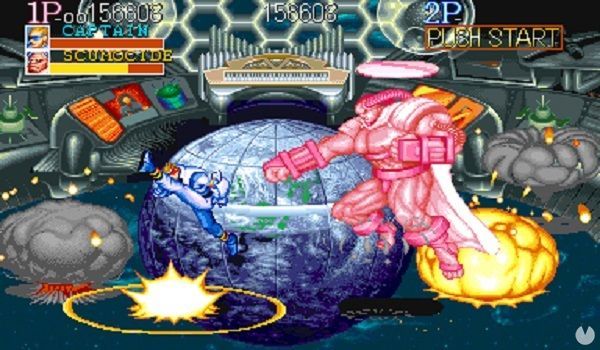 El jefazo final de 'Captain Commando' es un aut�ntico DOLOR.