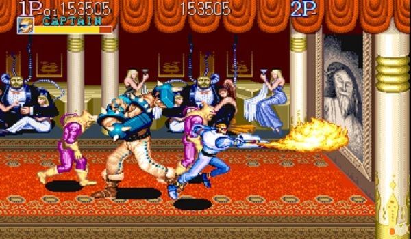 Dos golpes de stick, salto y pu�etazo. Si lo ejecutabas con el timing correcto pod�as conseguir cosas tan chulas como este �Captain Cannon�.