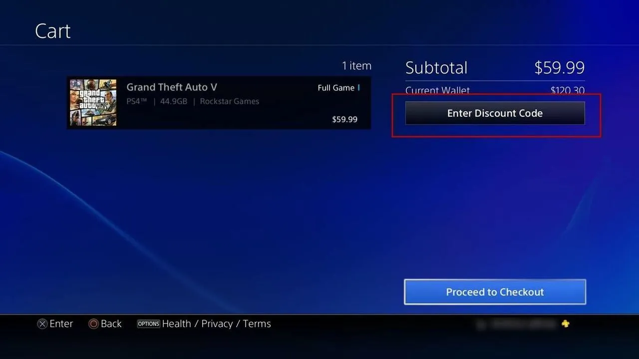 Cómo canjear un código de cupón de PlayStation Store