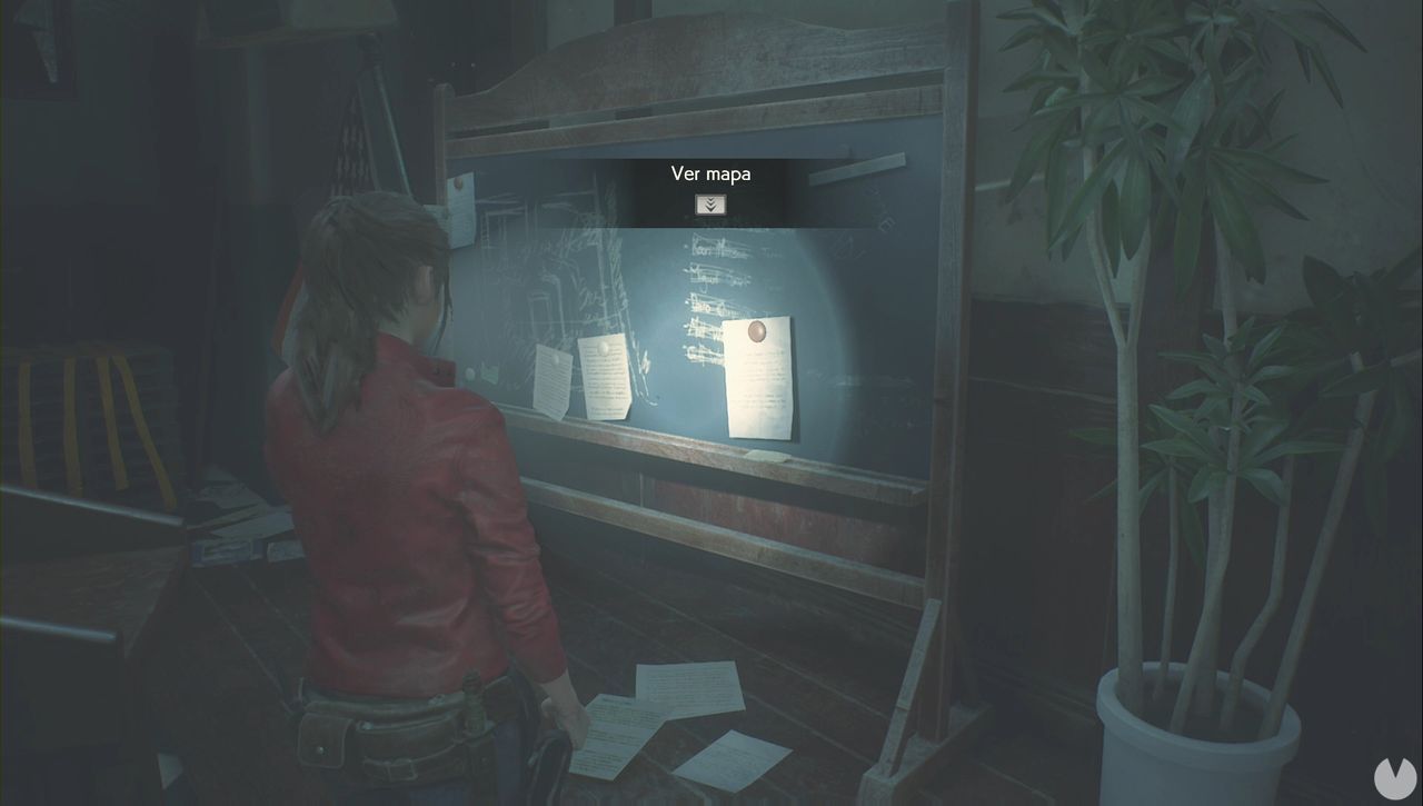 Resident Evil 2 - Find the 3 Medallions: Police Station Map