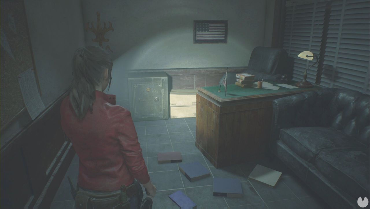 Resident Evil 2 - Find the 3 Medallions: safe