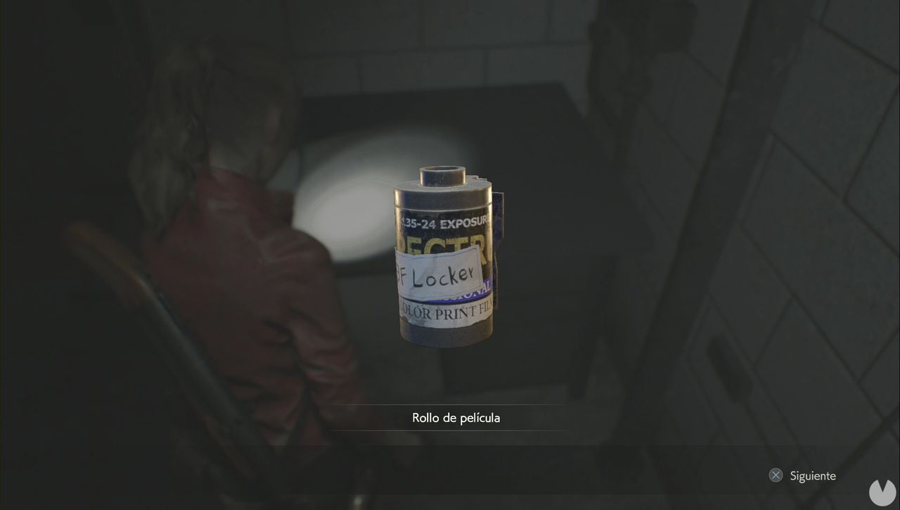 Resident Evil 2 Remake - Find the Parking Garage Key Card: second Roll Film