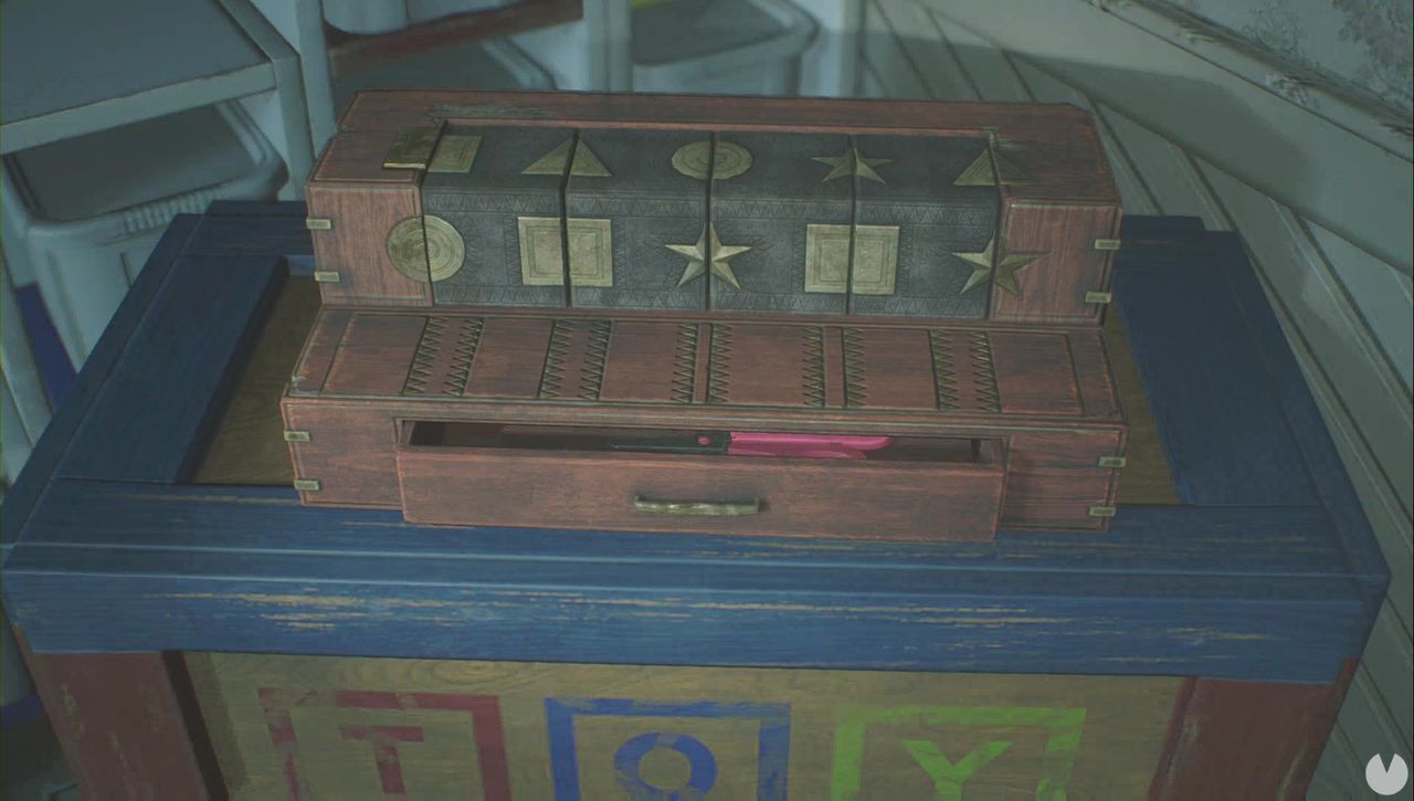 Resident Evil 2 Remake - Escape Chief Irons: Picture Block puzzle solution