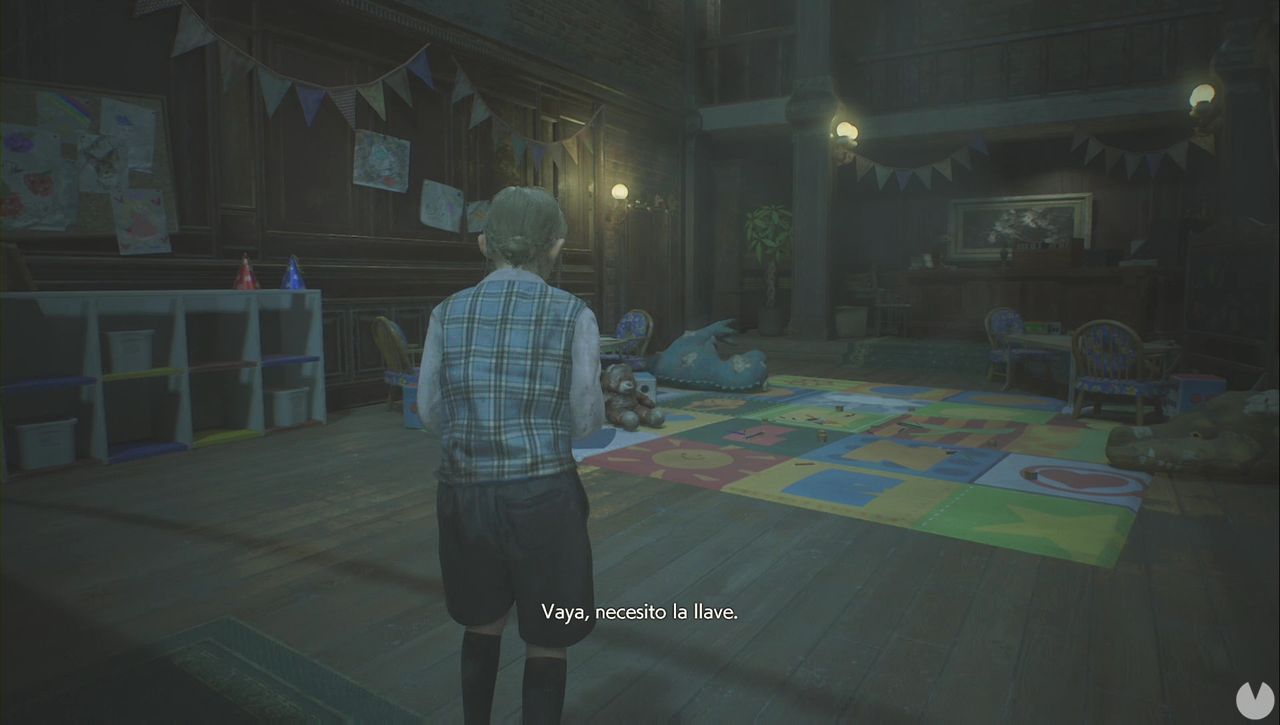 Resident Evil 2 Remake - Escape Chief Irons: Sherry needs the Front Door Key