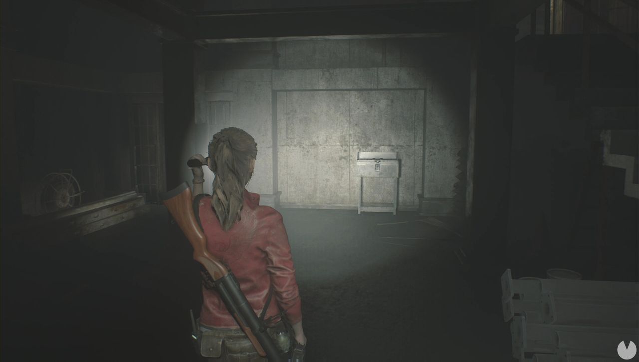 Resident Evil 2 Remake - Find the Plugs: S.T.A.R.S. display case