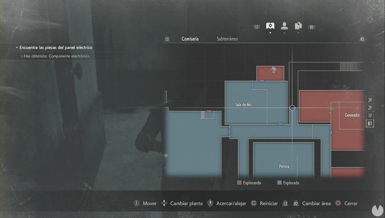 Resident Evil 2 Remake - Find the Parking Garage Key Card: return to the Police Station's first floor