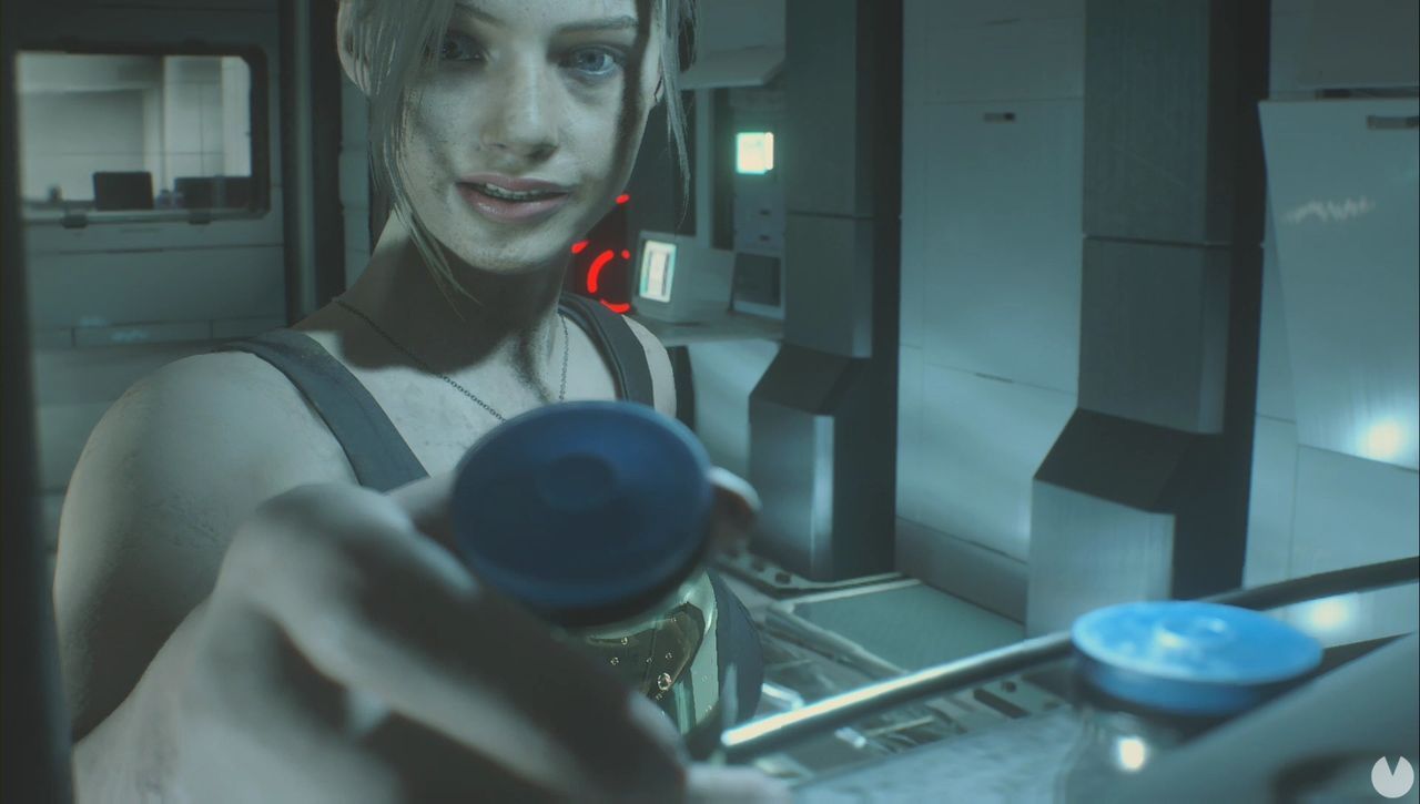 Resident Evil 2 Remake - Investigate the Laboratory: Claire obtains the vaccine