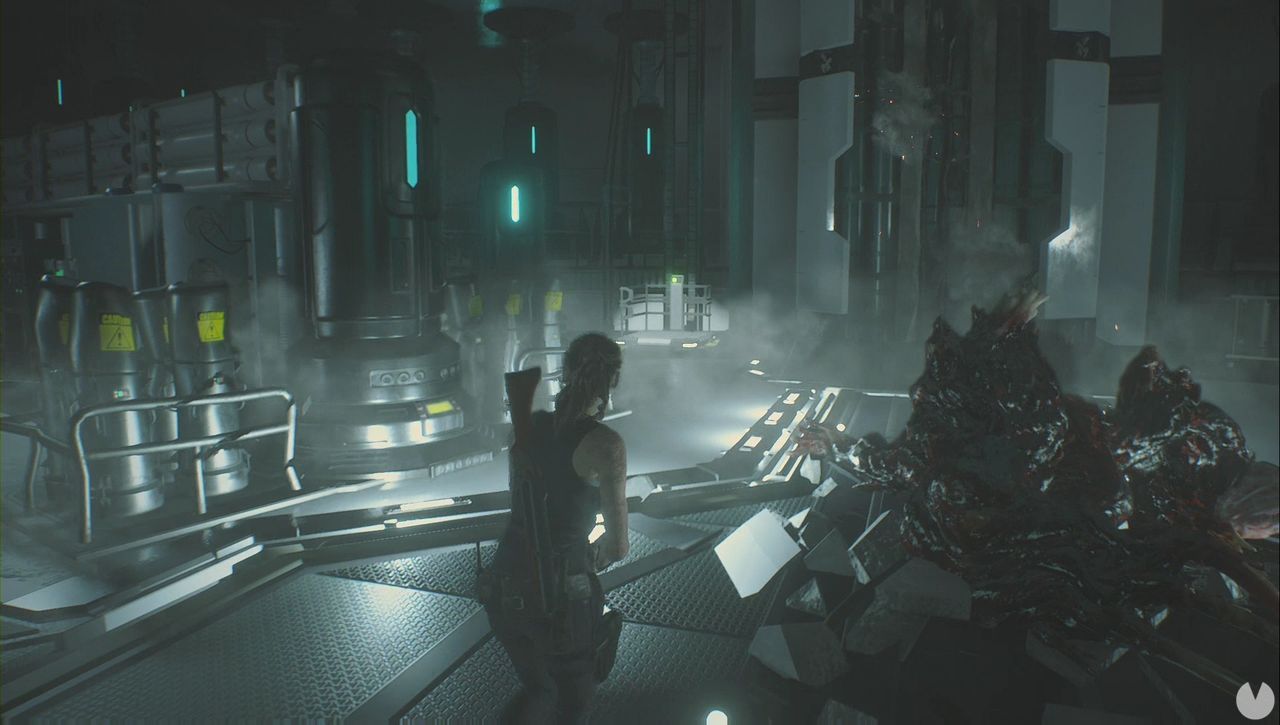 Resident Evil 2 Remake - Investigate the Laboratory: service elevator
