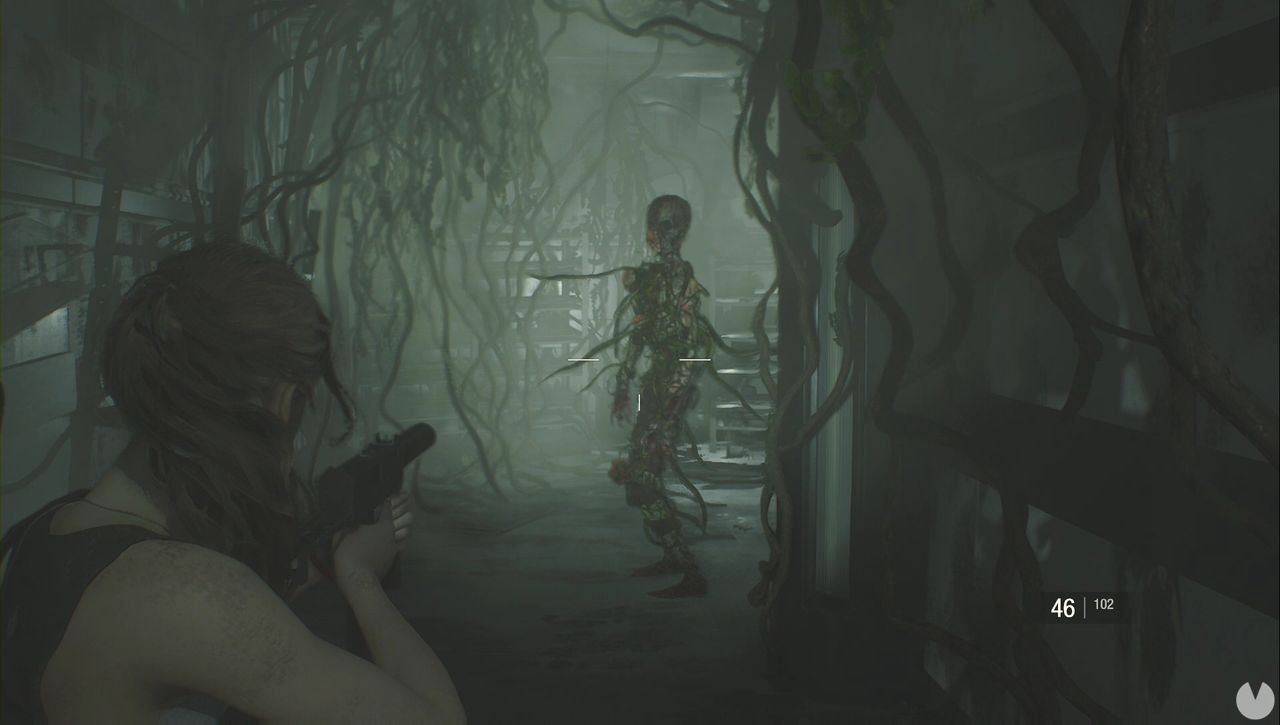 Resident Evil 2 Remake - Investigate the Laboratory: Ivy Zombie
